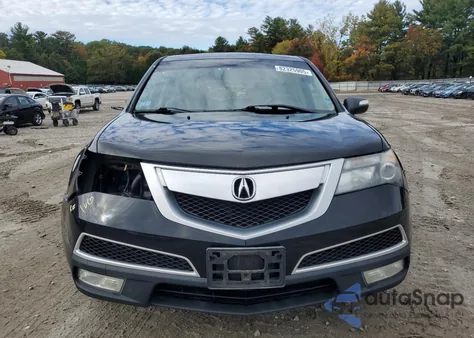 2012 Acura Mdx Technology z USA, uszkodzony, nr VIN 2HNYD2H33CH504683